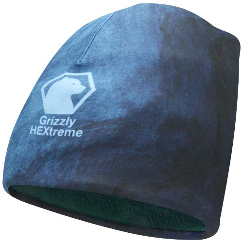 Bonnet promotionnel rPET et polaire Loki Vert forêt